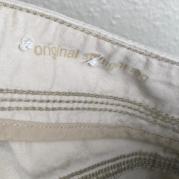 Sonoma Life + Style Original Straight Leg Light Khaki Pants Career Office Work - Picture 7 of 8